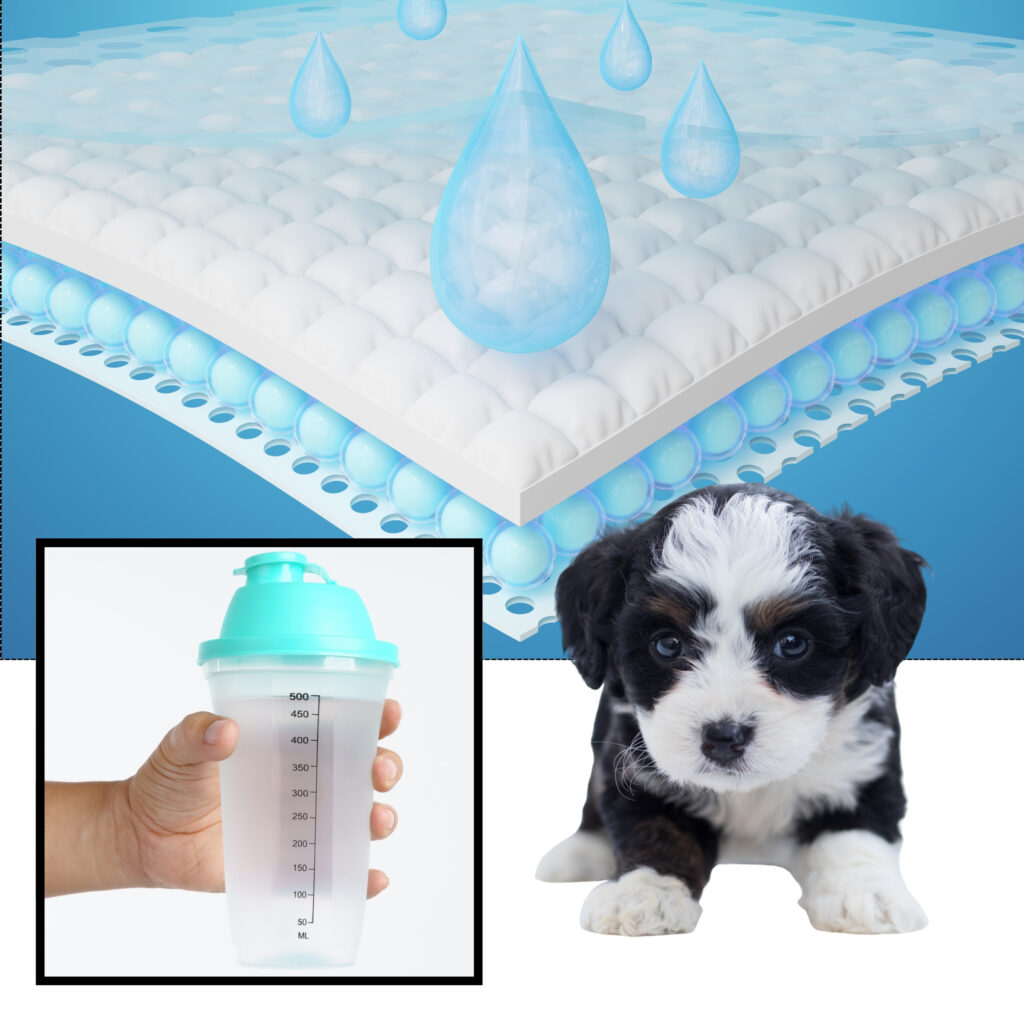 Chłonny podkład jednorazowy